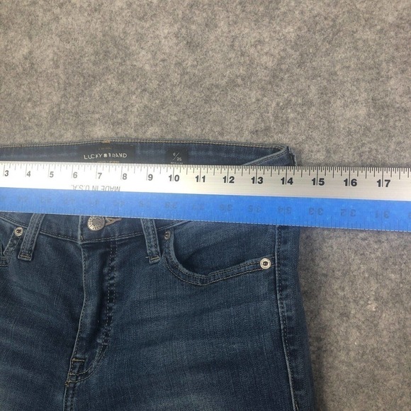 Lucky Brand Jeans Womens 6 / 28 Stretch Ava Skinny Medium Wash Denim - Picture 7 of 12